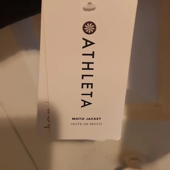 Athleta Moto Jacket size Small NWT - Picture 5 of 7